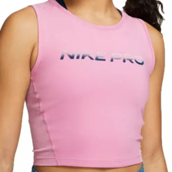 Nike Pro Crop Top - Picture 1 of 6
